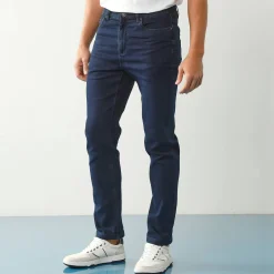 Rechte jeans met 5 zakken, ultrastretch denim - L32