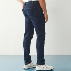 Rechte jeans met 5 zakken, ultrastretch denim - L32