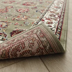 Rechthoekig tapijtje met Perzisch motief