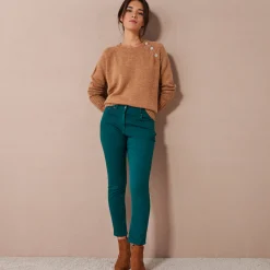 Rekbare 7/8-broek met nauwsluitend model