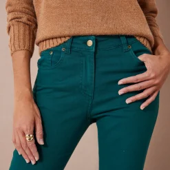 Rekbare 7/8-broek met nauwsluitend model