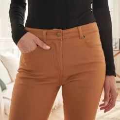 Rekbare 7/8-broek met nauwsluitend model