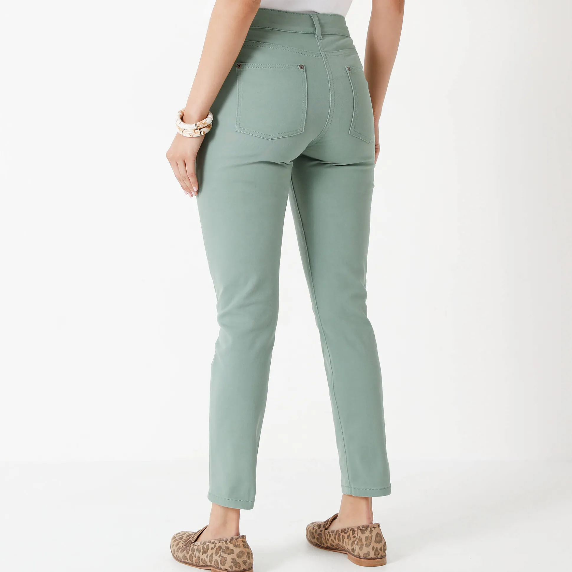 Rekbare 7/8-broek met nauwsluitend model