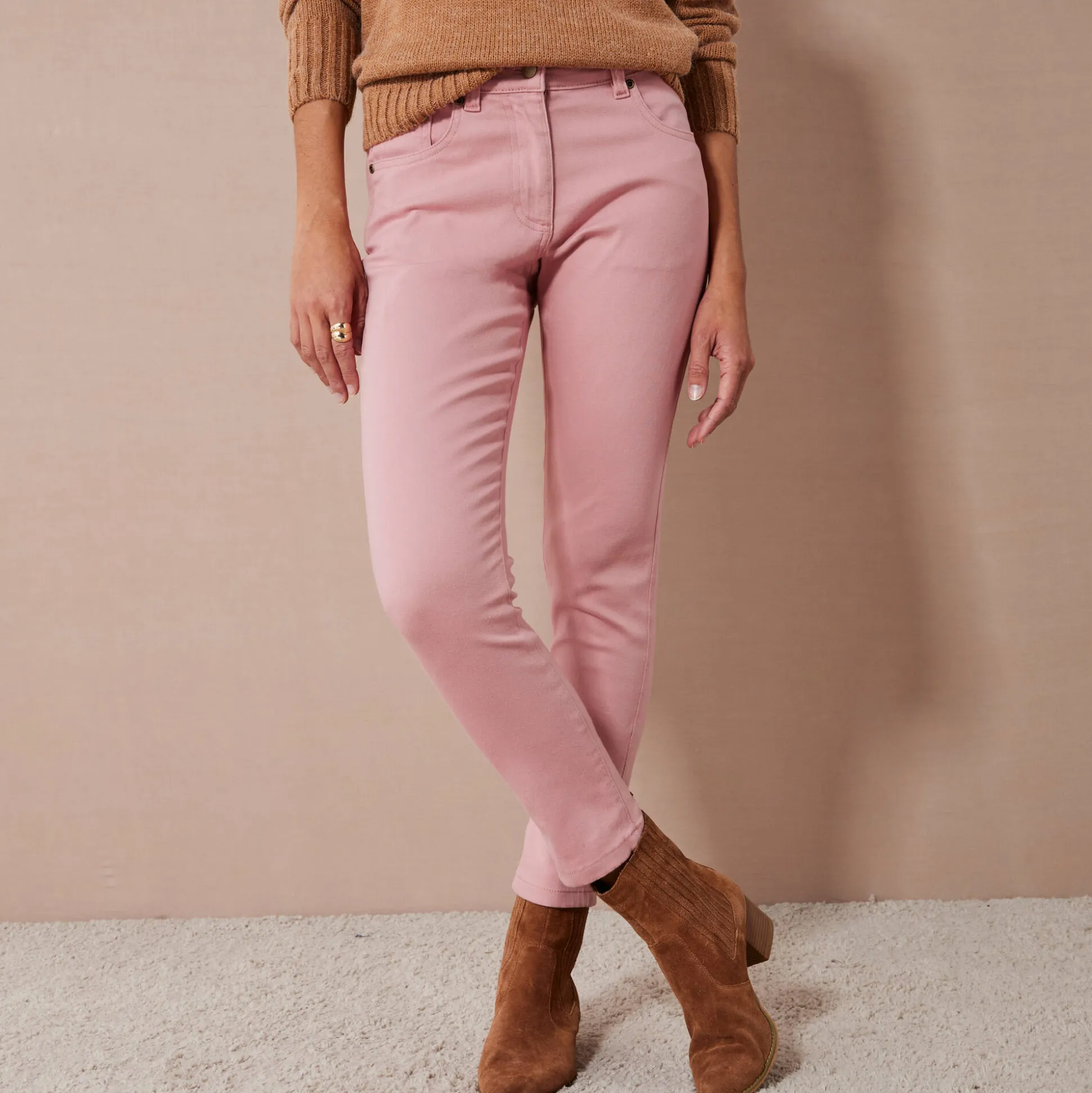 Rekbare 7/8-broek met nauwsluitend model