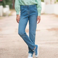 Rekbare chino jeans