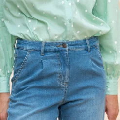 Rekbare chino jeans