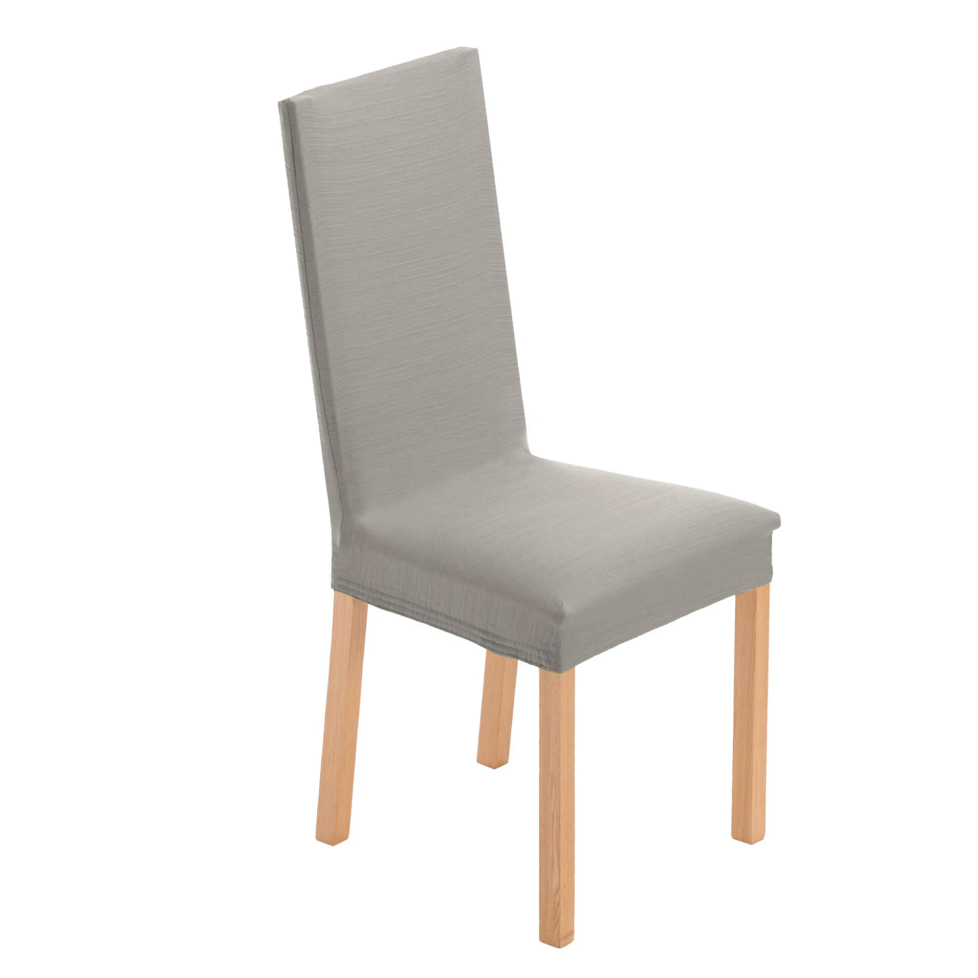 Rekbare, effen stoelhoes - integrale hoes of enkel zitting