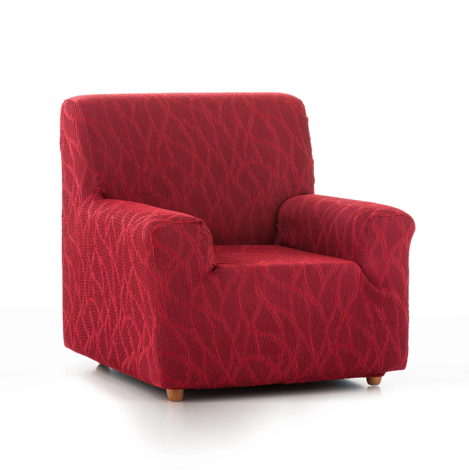 Rekbare hoes voor fauteuil en zitbank Alice