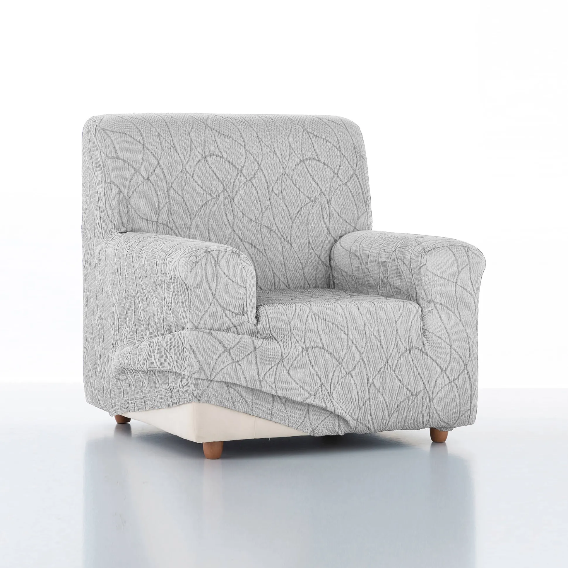 Rekbare hoes voor fauteuil en zitbank Alice