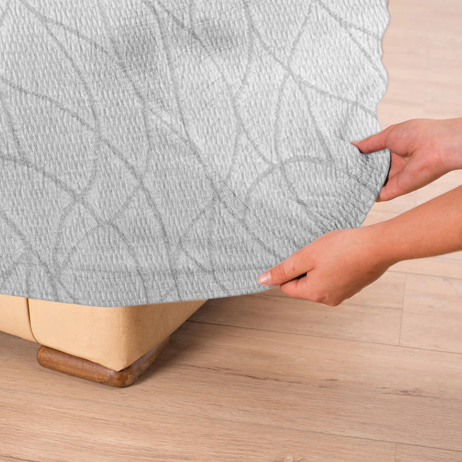 Rekbare hoes voor fauteuil en zitbank Alice