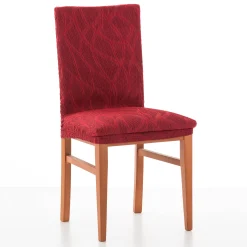 Rekbare integrale stoelhoes met jacquardmotief