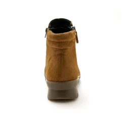 Rekbare, leren boots met dubbele rits PÉDICONFORT