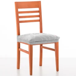 Rekbare stoelhoes met jacquardmotief - set van 2