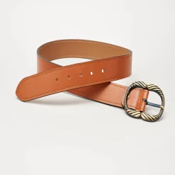 Riem met goudkleurige gesp