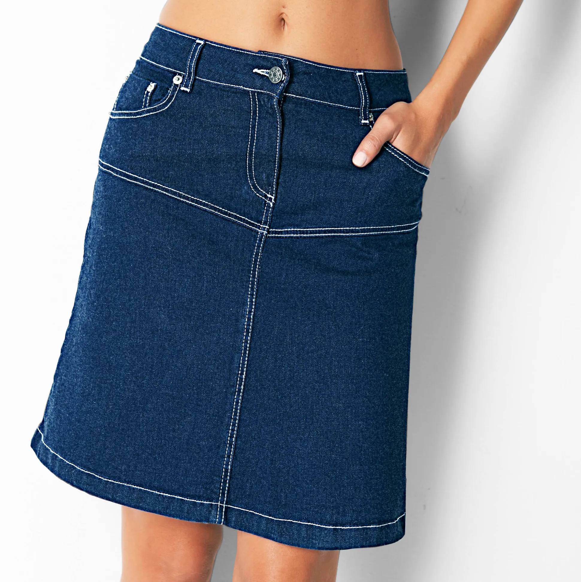 Rok in jeans