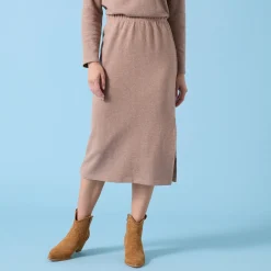 Rok Special Petite, geribbelde tricot