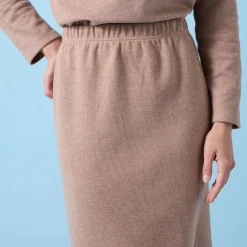 Rok Special Petite, geribbelde tricot