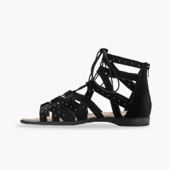 Romeinse sandalen met strasjes