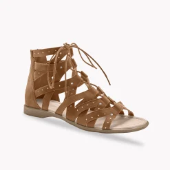 Romeinse sandalen met strasjes