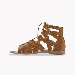 Romeinse sandalen met strasjes