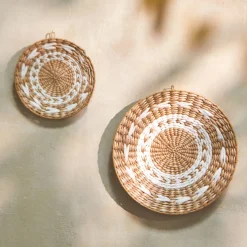 Ronde muurdecoratie - set van 2