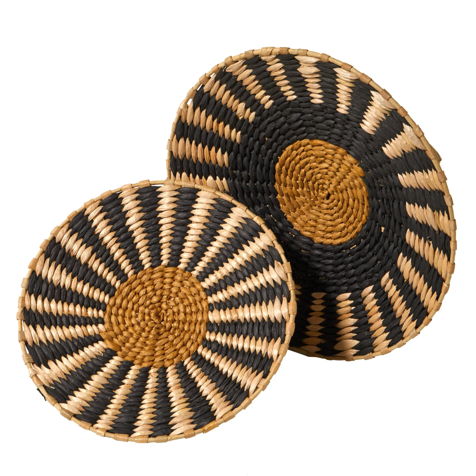 Ronde muurdecoratie - set van 2