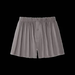 Ruime, open en effen boxershort - set van 4