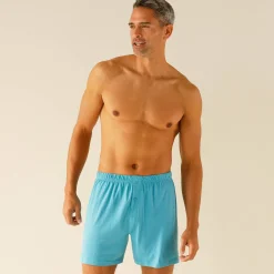 Ruime, open en effen boxershort - set van 4