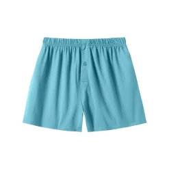 Ruime, open en effen boxershort - set van 4