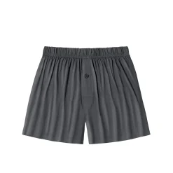 Ruime, open en effen boxershort - set van 4
