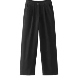Ruime, rechte broek, speciaal voor kleine lengtes
