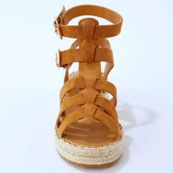 Sandalen in Romeinse stijl, meerdere riempjes