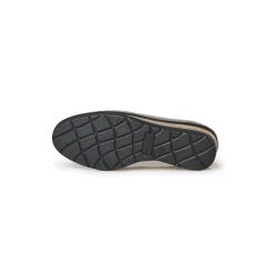 Schoenen met sleehak in 2 materialen