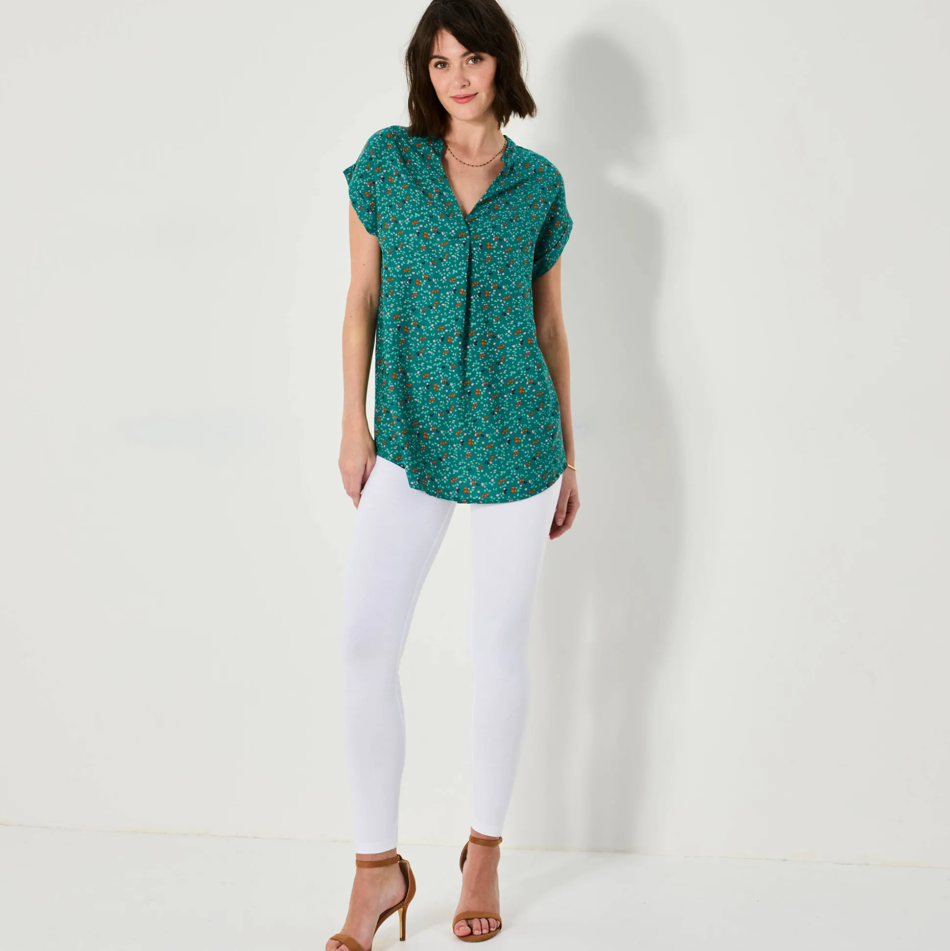 Set van 2 leggings met elastische taille