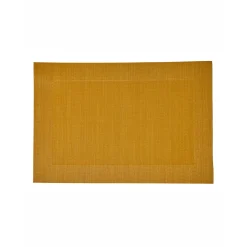 Set van 4 placemats - gevlochten vinyl