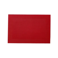 Set van 4 placemats - gevlochten vinyl