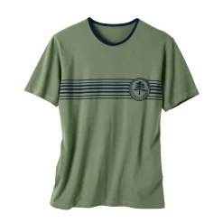 Shortama in katoenjersey met korte mouwen