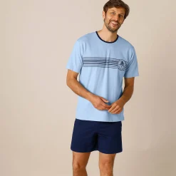 Shortama in katoenjersey met korte mouwen
