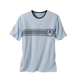 Shortama in katoenjersey met korte mouwen