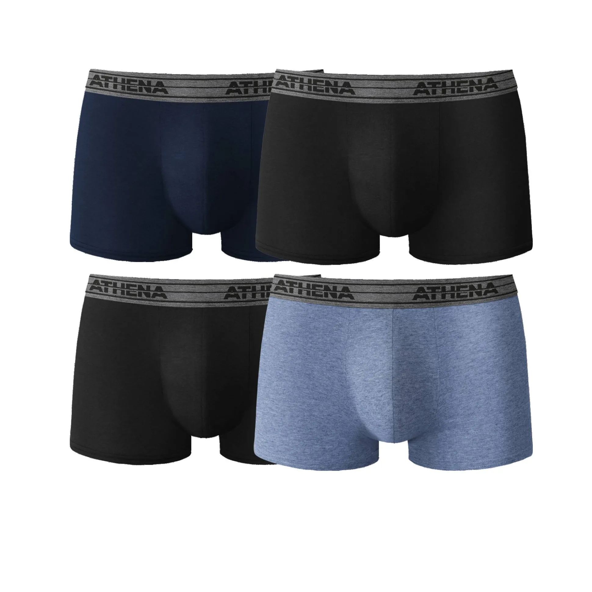 Shorty Basic Coton - set van 4