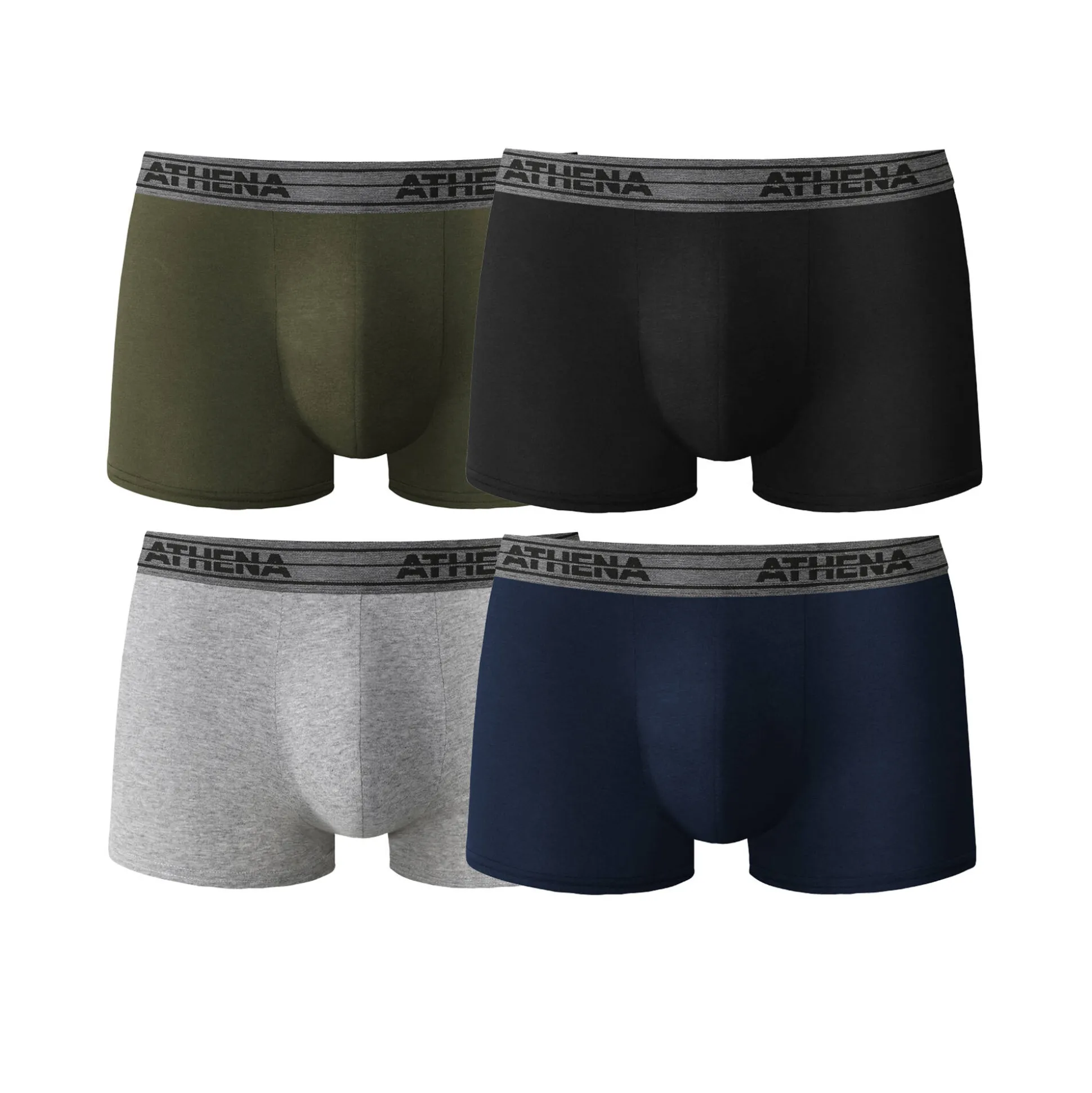 Shorty Basic Coton - set van 4