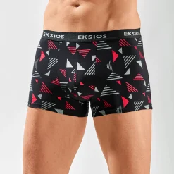 Shorty met geometrische print - set van 4
