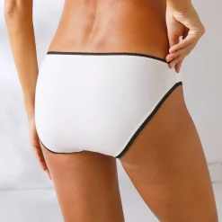 Slip in katoen bedrukt met bijpassende bijenmotieven - set van 4