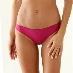 Slip in katoen met "pauw" print - Set van 4