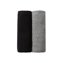 Slip in stretchkatoen met hoge, omhullende taille - set van 2