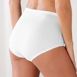 Slip met afslankende pasjes in kant - set van 4