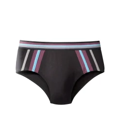Slip met hoge taille en contrasterende strepen - set van 6
