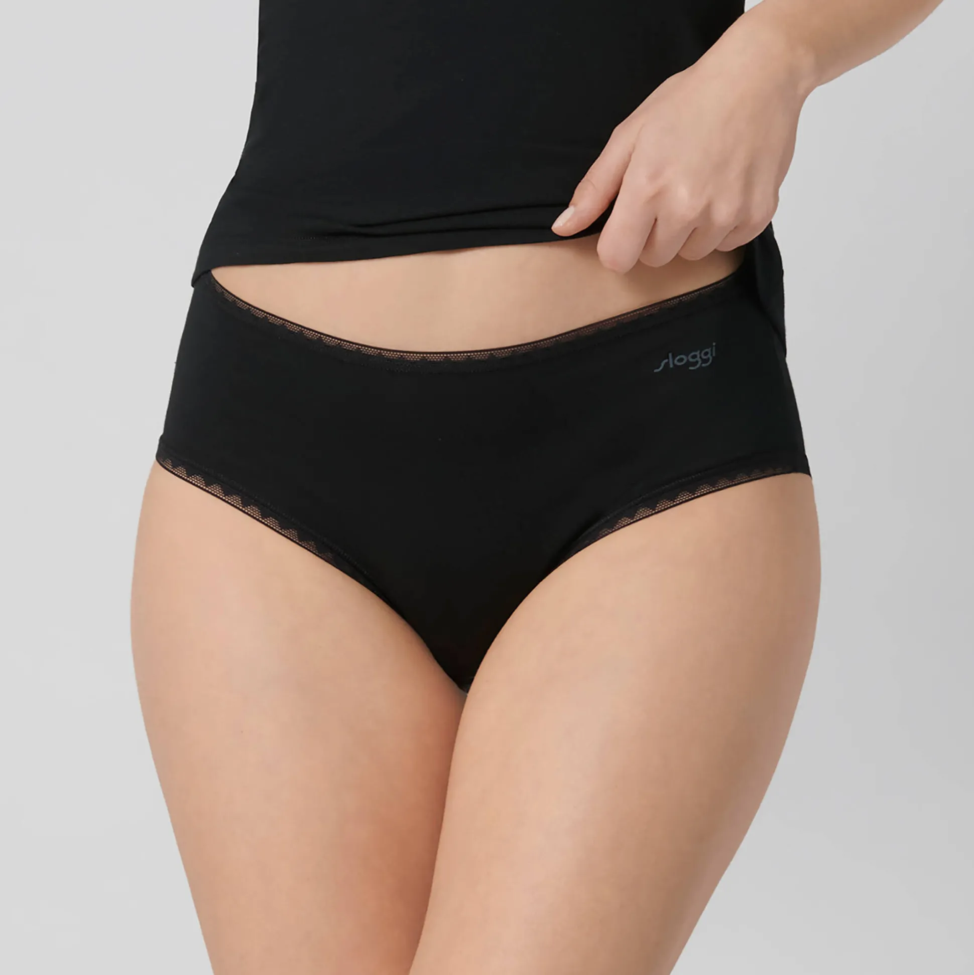 Slipje in midimodel GO, biologisch katoen - set van 2