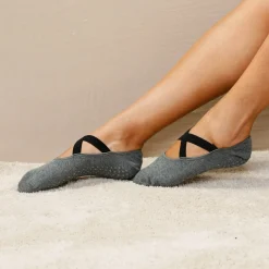Slipvrije ballerinasokken voor yoga - set van 2 paar