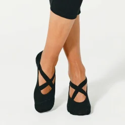 Slipvrije ballerinasokken voor yoga - set van 2 paar